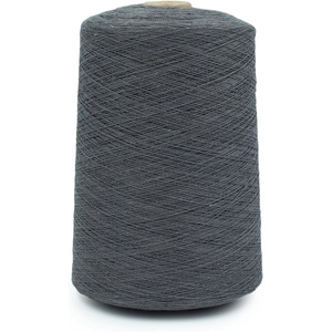 Silk City Fibers, Linen 14, 100% Fine Linen Yarn for Machine Knitting, Weaving and Crochet, Teal, 1 Cone, Designer Yarn for Premium Garments, Soft Shawls, and Lace Weight Projects(Charcoal)