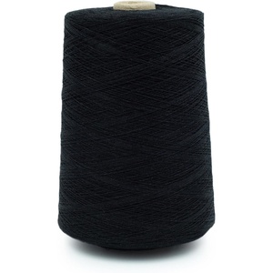 Silk City Fibers, Linen 14, 100% Fine Linen Yarn for Machine Knitting, Weaving and Crochet, Teal, 1 Cone, Designer Yarn for Premium Garments, Soft Shawls, and Lace Weight Projects(Black)