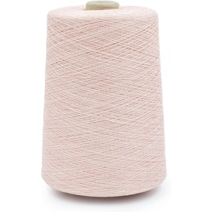 Silk City Fibers, Linen 14, 100% Fine Linen Yarn for Machine Knitting, Weaving and Crochet, Teal, 1 Cone, Designer Yarn for Premium Garments, Soft Shawls, and Lace Weight Projects(Petal Pink)