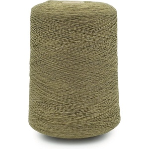 Silk City Fibers, Linen 14, 100% Fine Linen Yarn for Machine Knitting, Weaving and Crochet, Teal, 1 Cone, Designer Yarn for Premium Garments, Soft Shawls, and Lace Weight Projects(Burlap)
