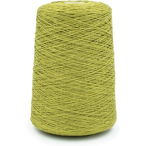 Silk City Fibers, Linen 7, 100% Fine Linen Yarn for Machine Knitting, Weaving and Crochet, Powder Blue, 1 Cone, Designer Yarn for Premium Garments, Soft Shawls, and Sport Weight Projects(Green Tea)