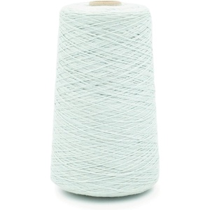 Silk City Fibers, Linen 7, 100% Fine Linen Yarn for Machine Knitting, Weaving and Crochet, Powder Blue, 1 Cone, Designer Yarn for Premium Garments, Soft Shawls, and Sport Weight Projects(Powder Blue)