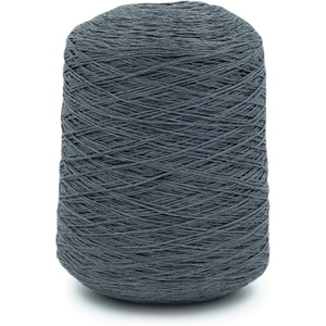 Silk City Fibers, Linen 7, 100% Fine Linen Yarn for Machine Knitting, Weaving and Crochet, Powder Blue, 1 Cone, Designer Yarn for Premium Garments, Soft Shawls, and Sport Weight Projects(Charcoal)