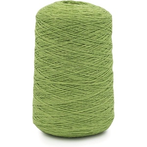 Silk City Fibers, Linen 7, 100% Fine Linen Yarn for Machine Knitting, Weaving and Crochet, Powder Blue, 1 Cone, Designer Yarn for Premium Garments, Soft Shawls, and Sport Weight Projects(Avocado)