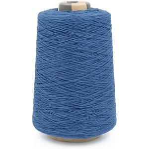 Silk City Fibers, Linen 7, 100% Fine Linen Yarn for Machine Knitting, Weaving and Crochet, Powder Blue, 1 Cone, Designer Yarn for Premium Garments, Soft Shawls, and Sport Weight Projects(Blue Jeans)