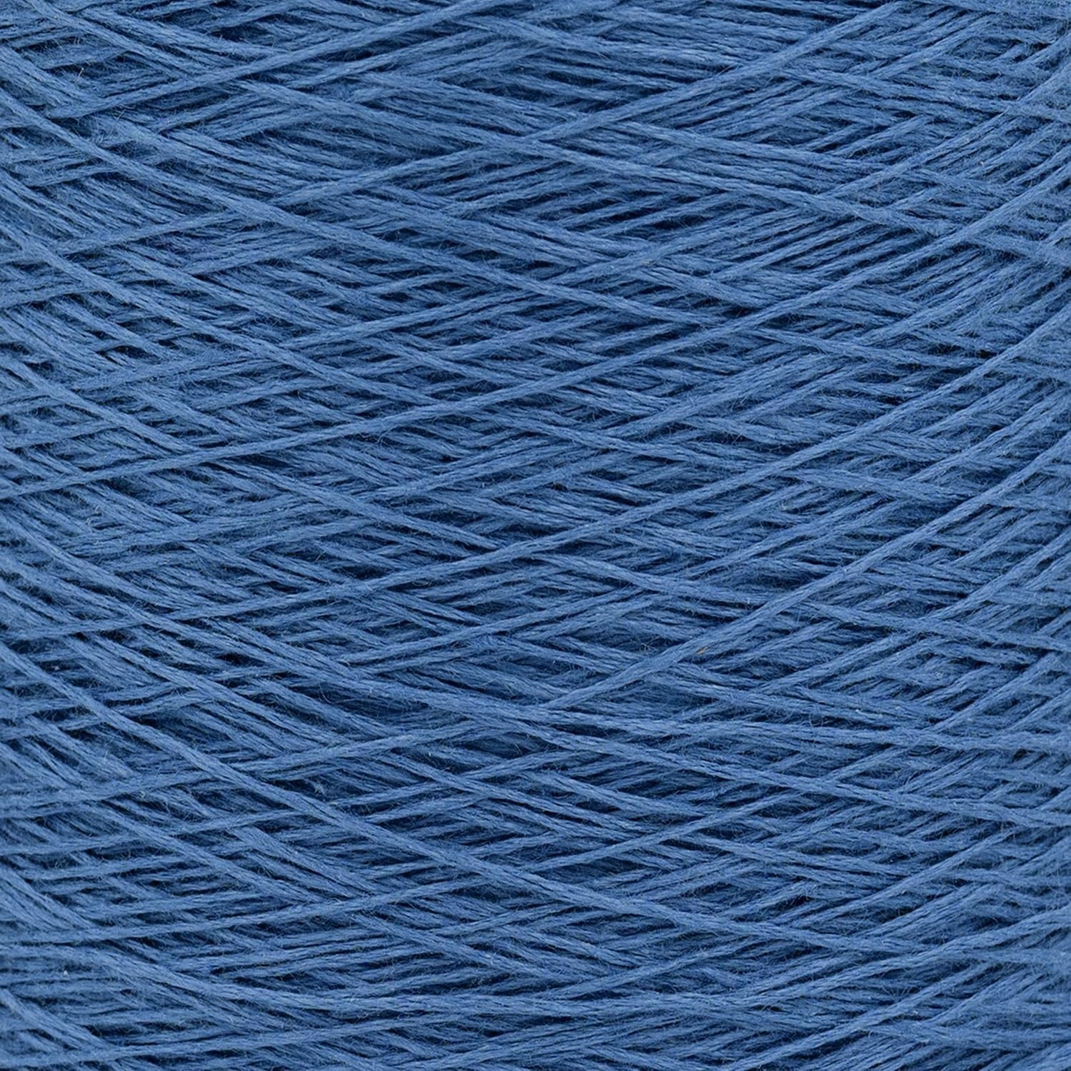 image:imageSilk City Fibers Linen 7 100 Fine Linen Yarn for Machine Knitting Weaving and Crochet Tin 1 Cone Designer Yarn for Premium Garments Soft Shawls and Sport Weight ProjectsBlue Jeans