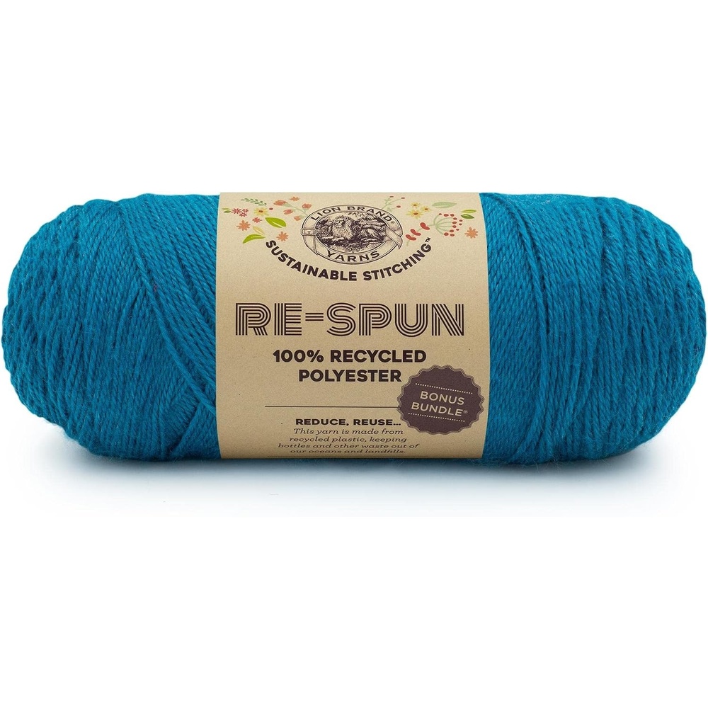 image:imageLion Brand Yarn Respun Bonus Bundle Yarn for Knitting and Crocheting 1 Pack WineFjord