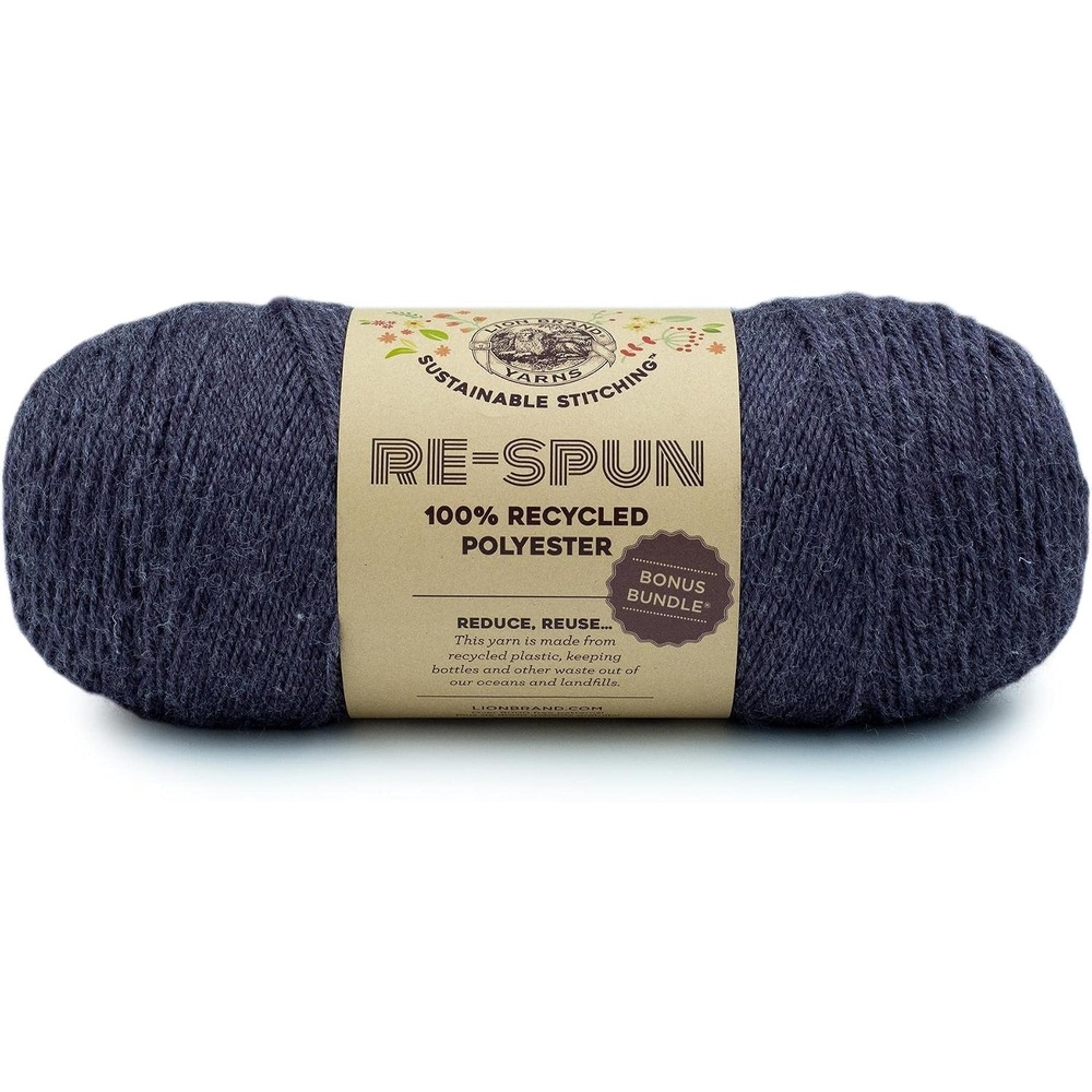 image:imageLion Brand Yarn Respun Bonus Bundle Yarn for Knitting and Crocheting 1 Pack WineRaisin