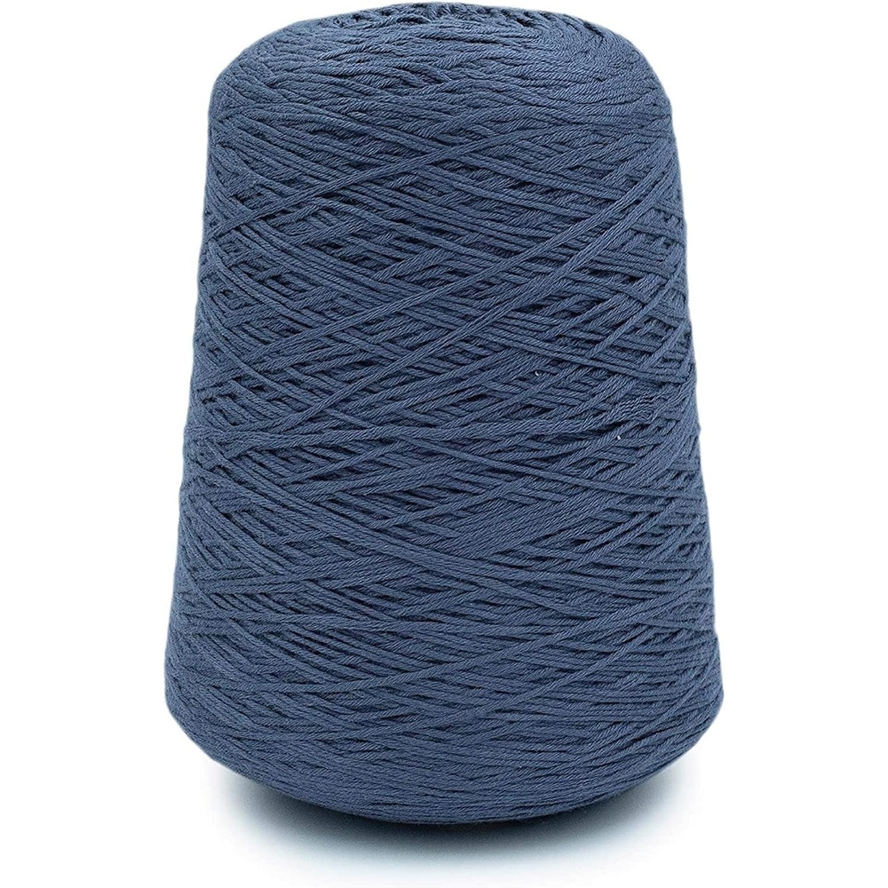 image:imageSilk City Fibers Cotton Bambu Blended Yarn for Machine Knitting Weaving and Crochet Tar 1 Cone Designer Yarn for Premium Garments Soft Shawls and DK Weight ProjectsCharcoal
