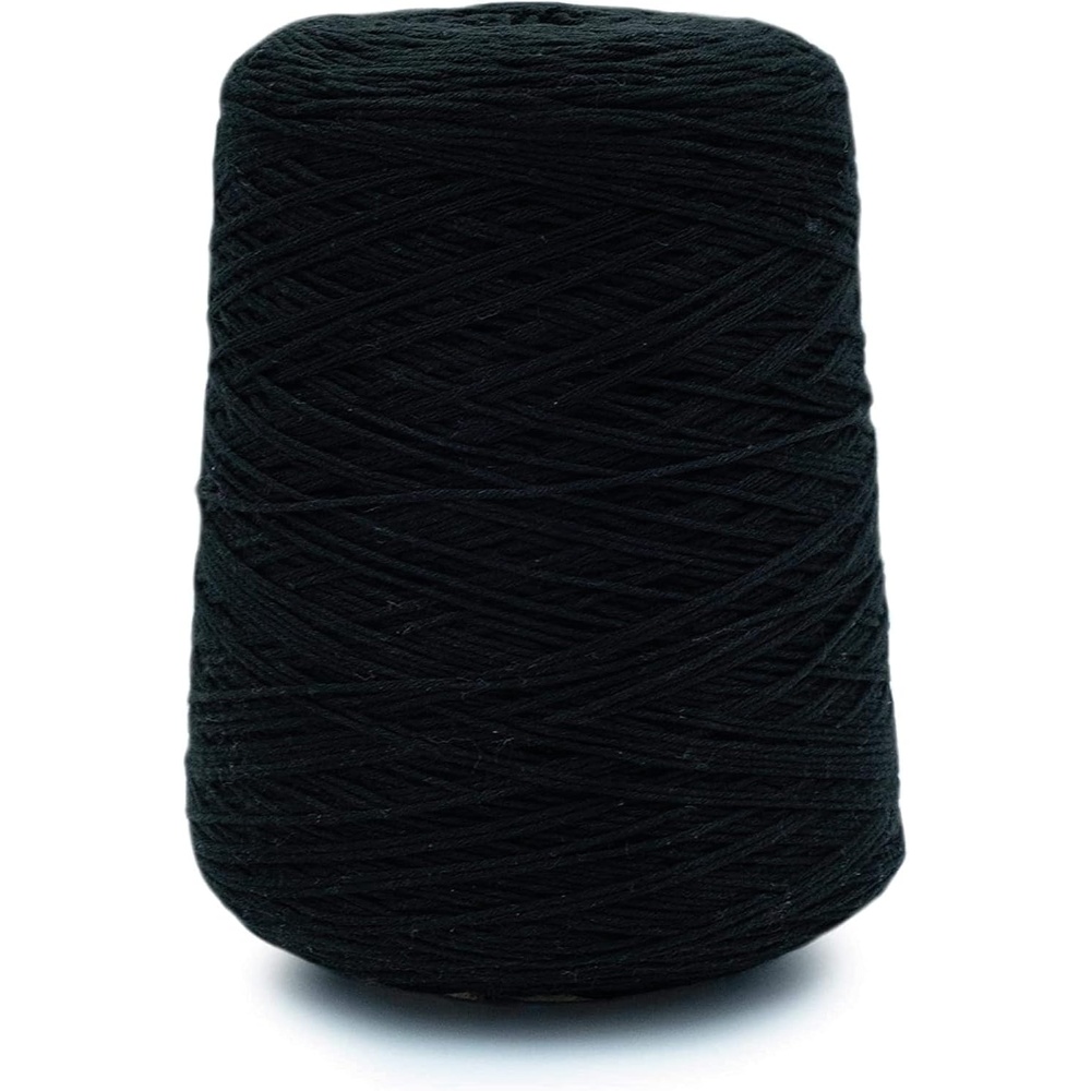 image:imageSilk City Fibers Cotton Bambu Blended Yarn for Machine Knitting Weaving and Crochet Tar 1 Cone Designer Yarn for Premium Garments Soft Shawls and DK Weight ProjectsTar