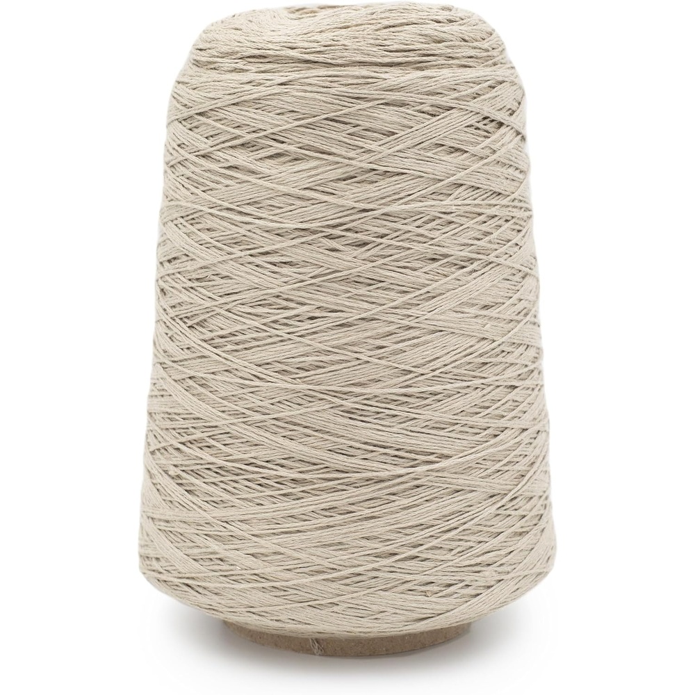 image:imageSilk City Fibers Linen 7 100 Fine Linen Yarn for Machine Knitting Weaving and Crochet Tin 1 Cone Designer Yarn for Premium Garments Soft Shawls and Sport Weight ProjectsTin