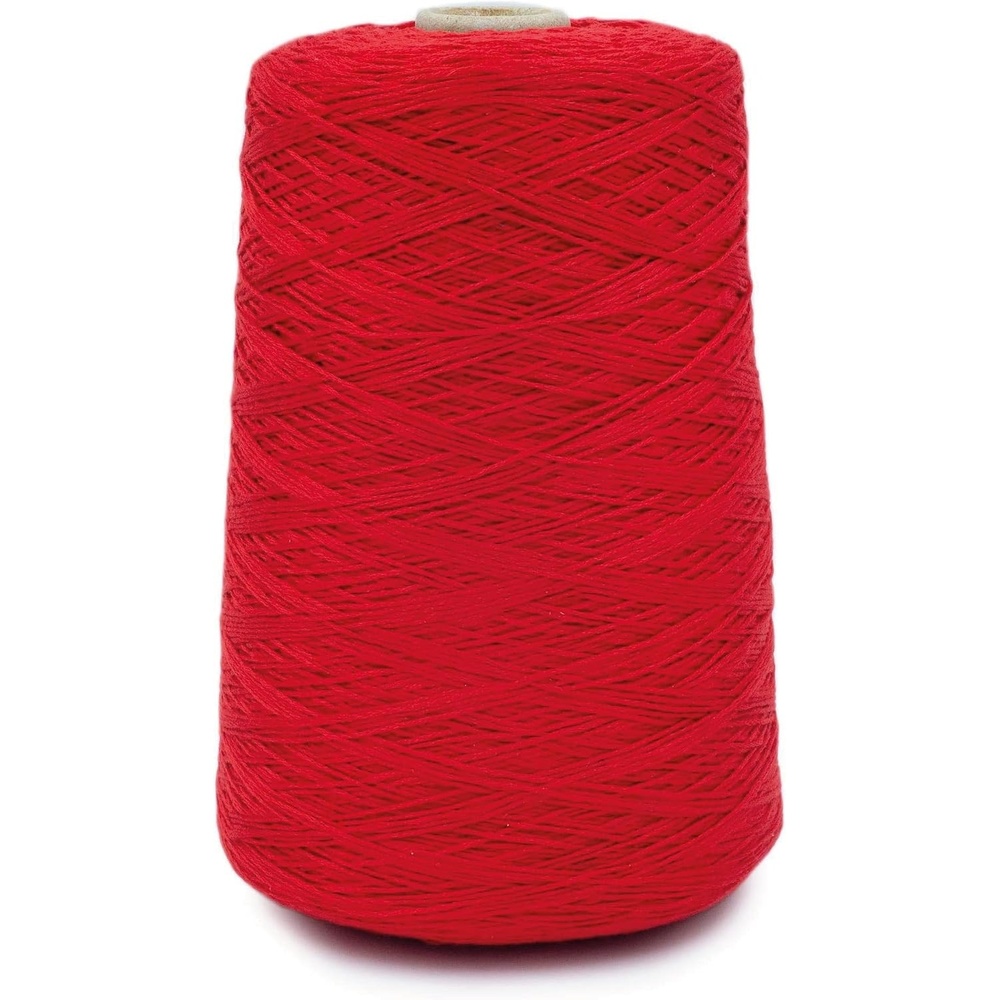 image:imageSilk City Fibers Bambu 7gg 100 Viscose from Bamboo Mint 1 Cone  Designer Yarn for Machine Knitting Weaving and Crochet Garments Soft Shawls and Fingering Weight ProjectsPoinsettia