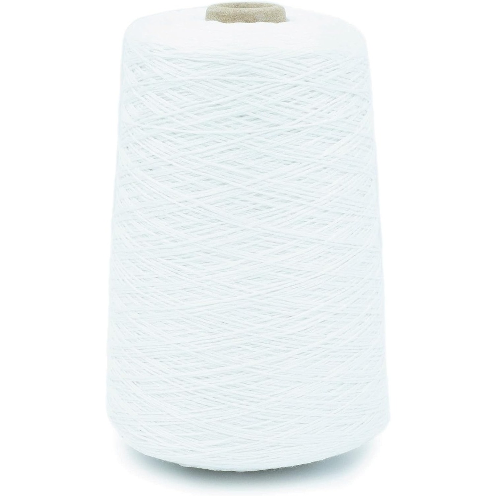 image:imageSilk City Fibers Bambu 7gg 100 Viscose from Bamboo Mint 1 Cone  Designer Yarn for Machine Knitting Weaving and Crochet Garments Soft Shawls and Fingering Weight ProjectsRice
