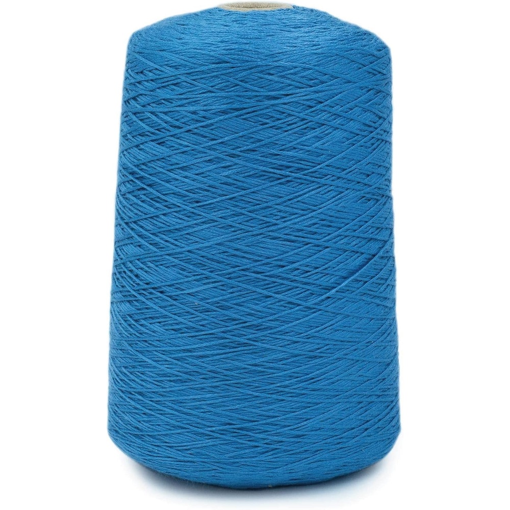 image:imageSilk City Fibers Bambu 7gg 100 Viscose from Bamboo Mint 1 Cone  Designer Yarn for Machine Knitting Weaving and Crochet Garments Soft Shawls and Fingering Weight ProjectsIndigo
