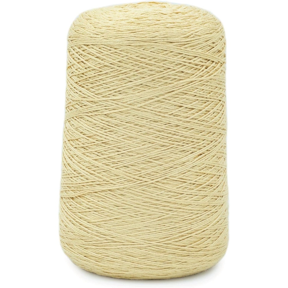 image:imageSilk City Fibers Bambu 7gg 100 Viscose from Bamboo Mint 1 Cone  Designer Yarn for Machine Knitting Weaving and Crochet Garments Soft Shawls and Fingering Weight ProjectsGolden Wheat