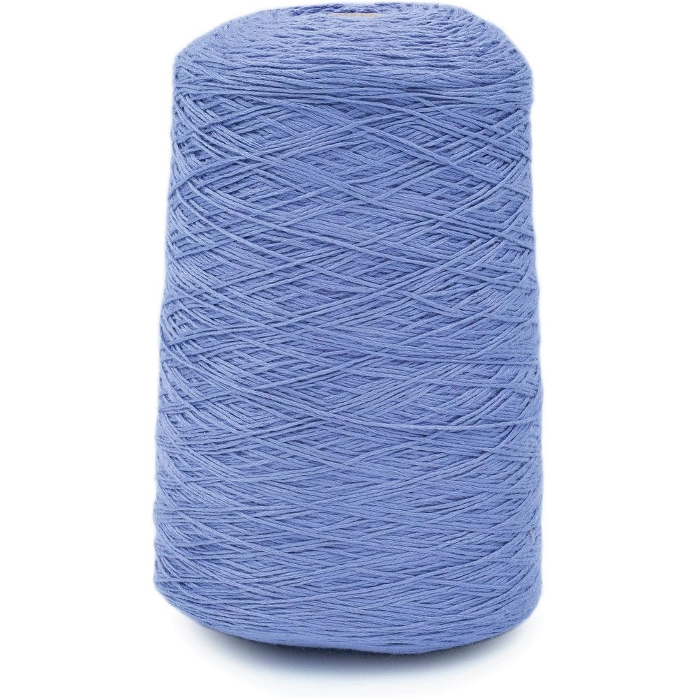 image:imageSilk City Fibers Bambu 7gg 100 Viscose from Bamboo Mint 1 Cone  Designer Yarn for Machine Knitting Weaving and Crochet Garments Soft Shawls and Fingering Weight ProjectsPeriwinkle