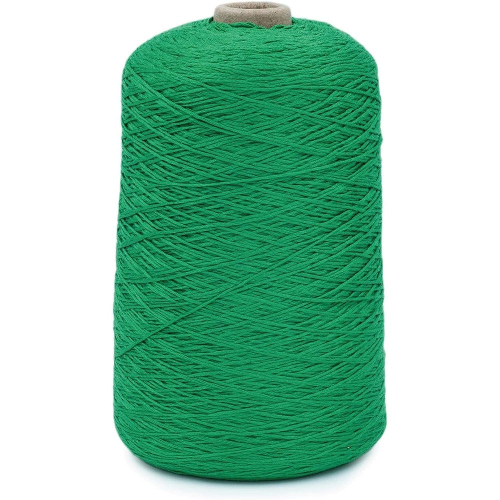 image:imageSilk City Fibers Bambu 7gg 100 Viscose from Bamboo Mint 1 Cone  Designer Yarn for Machine Knitting Weaving and Crochet Garments Soft Shawls and Fingering Weight ProjectsKelly
