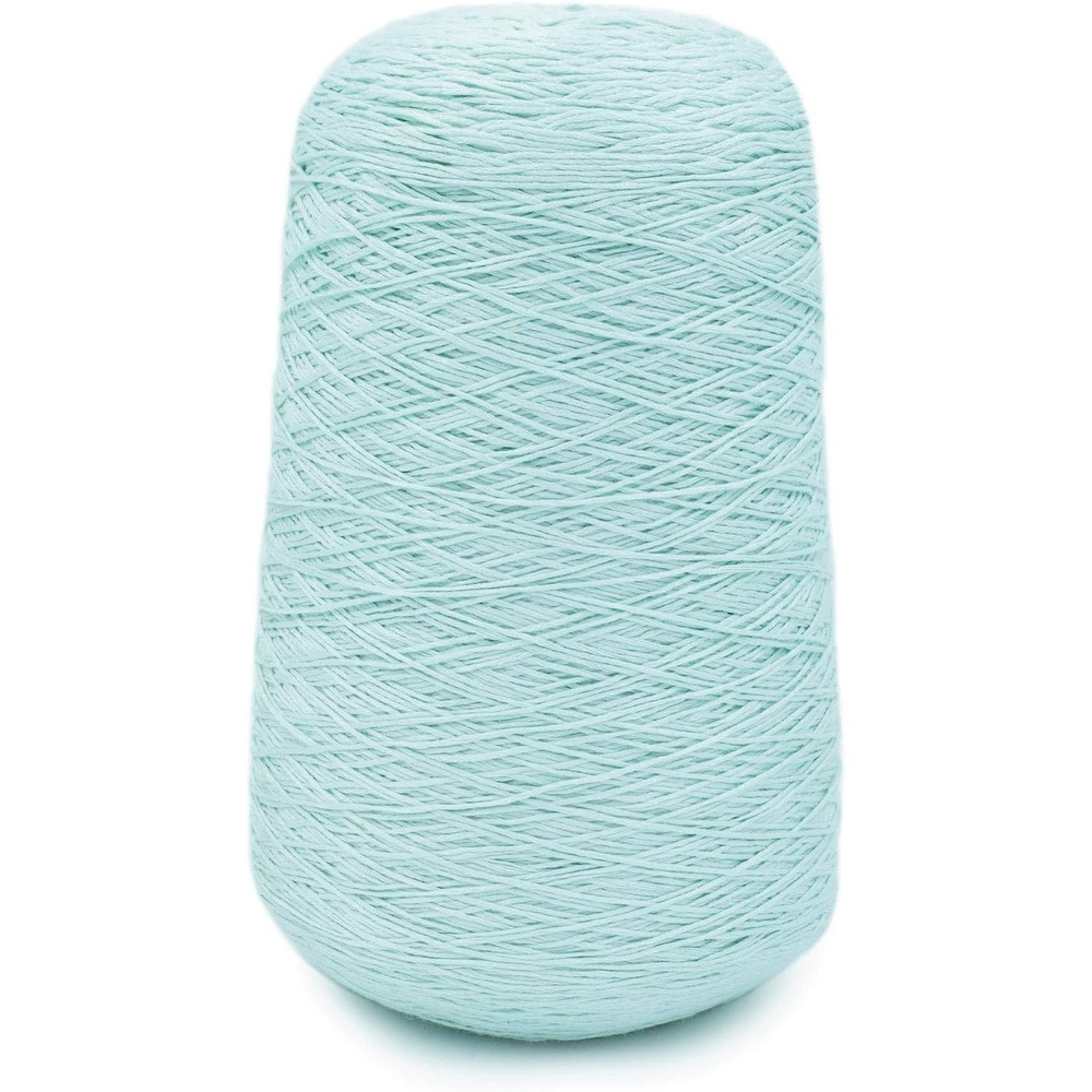 image:imageSilk City Fibers Bambu 7gg 100 Viscose from Bamboo Mint 1 Cone  Designer Yarn for Machine Knitting Weaving and Crochet Garments Soft Shawls and Fingering Weight ProjectsMist