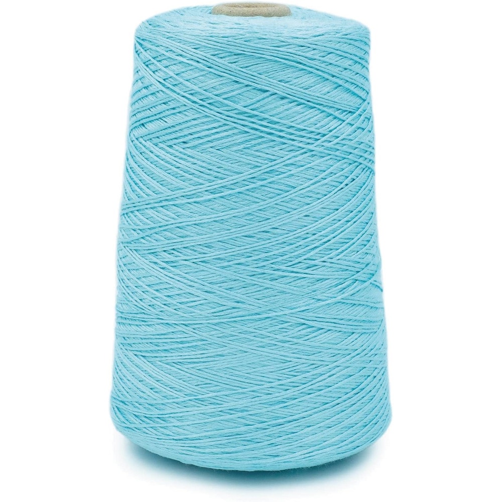 image:imageSilk City Fibers Bambu 7gg 100 Viscose from Bamboo Mint 1 Cone  Designer Yarn for Machine Knitting Weaving and Crochet Garments Soft Shawls and Fingering Weight ProjectsAruba