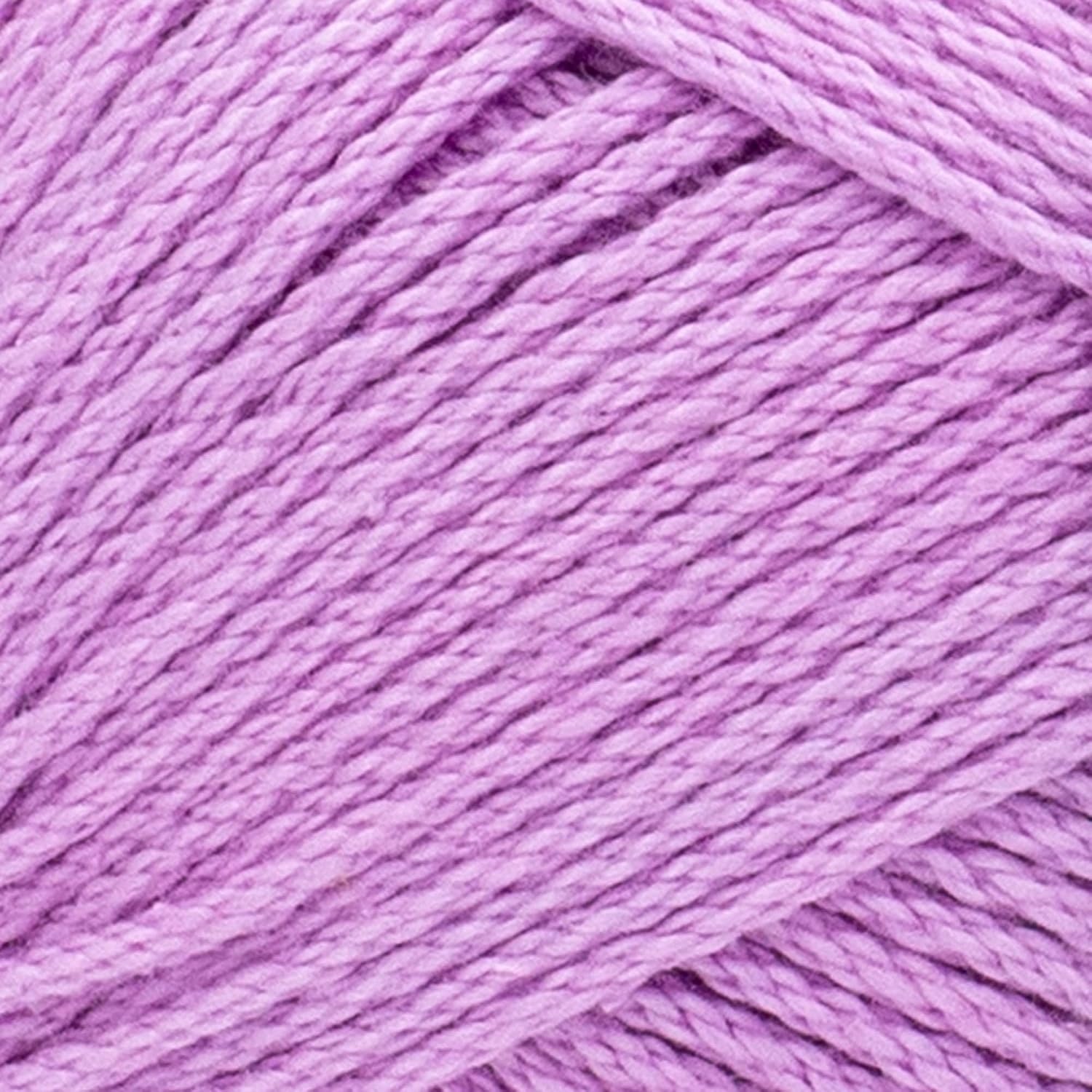 image:imageLion Brand Yarn 247 Cotton Mercerized Lightweight Yarn for Knitting Crochet and Crafts Beachcomber 5 Pack Multicolor Pack of Natural Fiber for Breathable Tops Durable Bags and Dish ClothsOrchid