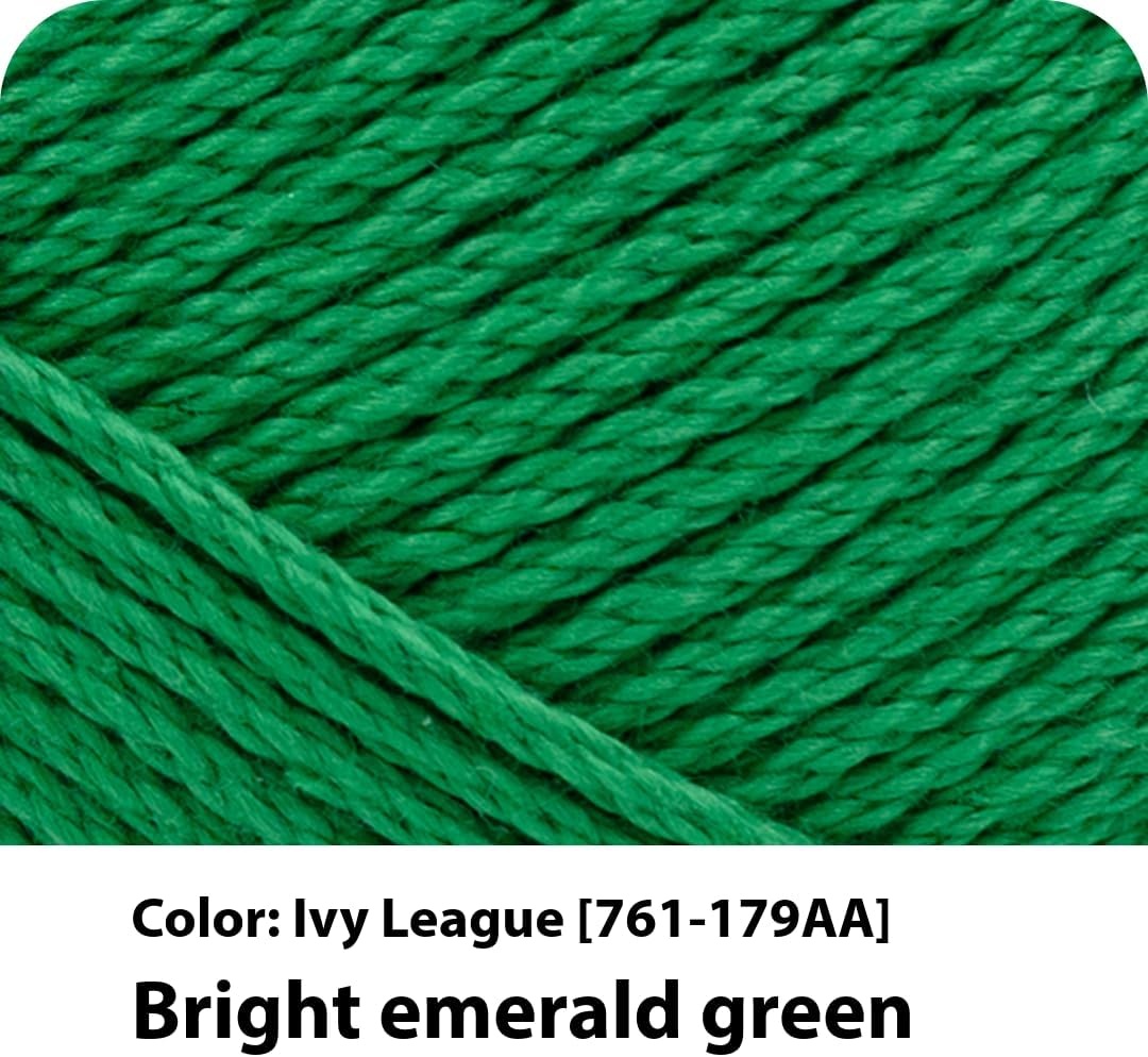 image:imageLion Brand Yarn 247 Cotton Mercerized Lightweight Yarn for Knitting Crochet and Crafts Beachcomber 5 Pack Multicolor Pack of Natural Fiber for Breathable Tops Durable Bags and Dish ClothsIvy League